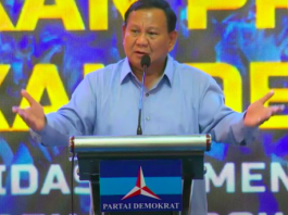 Prabowo di dukung presiden ke 6 dan ke 7