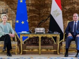 EU Commission chief Ursula von der Leyen on Saturday met Egyptian President Abdel Fattah El-Sisi (Foto: Dok. Istimewa Twitter Komisi Eropa @EU_Commission)