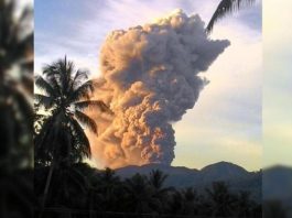 Gempa Maluku Gunung Dukono