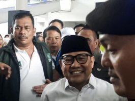 Cawapres Muhaimin Iskandar atau Cak Imin mengaku ingin mengunjungi IKN meski sebelumnya menyebut tempat itu belum layak ditinggali. ( CNN Indonesia/Yulia Adiningsih).