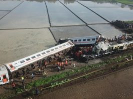 Korban KA Turangga Bertambah Jadi 4 Orang