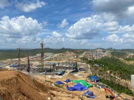 Pekerjaan Proyek Pembangunan IKN Dihentikan Sementara pada Peringatan HUT Kemerdekaan RI, Satgas Polda Kaltim Tingkatkan Pengamanan