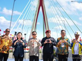 Presiden Jokowi Resmikan Jembatan Pulau Balang, Pintu Gerbang ke Ibu Kota Nusantara