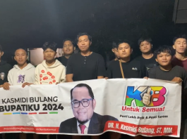 Kasmidi Bulang Didukung Penuh oleh Kaum Muda Kutai Timur