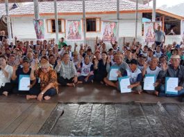 Pasangan Owena Mayang Shari-Stanislaus Liah Siap Lanjutkan Program Pembangunan di Mahakam Ulu