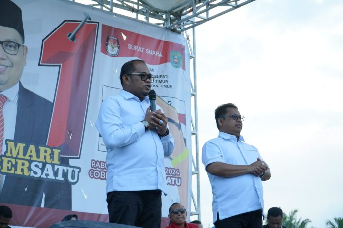 Debat Pilkada Kutim, KB-Kinsu Fokus pada Optimalisasi Sumber Daya Non-Tambang